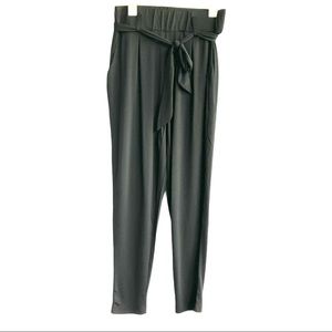 Roaman’s  black high waisted pull on pants…